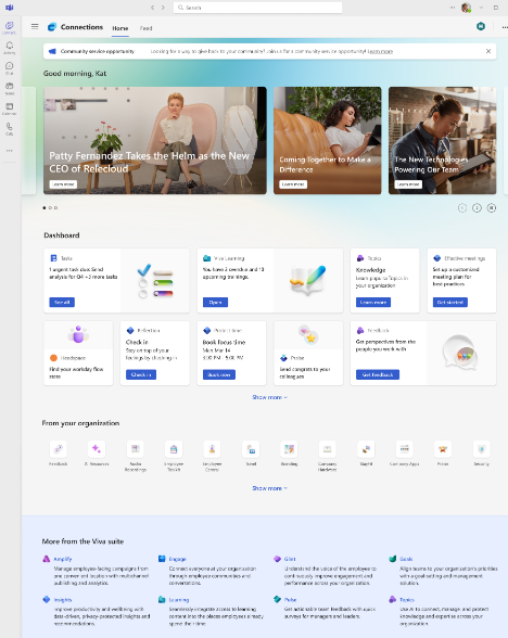 Microsoft Viva Module Connections