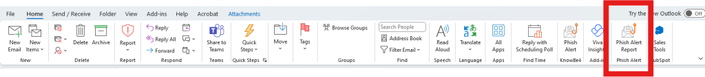 example of reporting a Phish alert that a company may use to report the latest Dropbox phishing scam